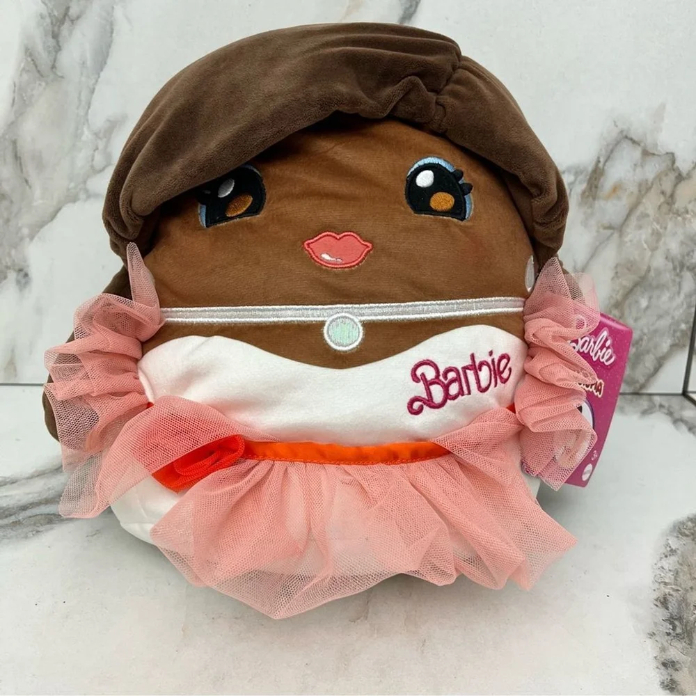 Barbie Mattel Cuutopia Peaches & Cream 10in Plush Pillow Doll 80s Inspired NWT